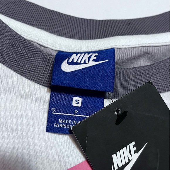 80’s Nike ‘Just Do It’ Womens Sz S Muscle Tank Top Shirt Blue Tag - Picture 4 of 6